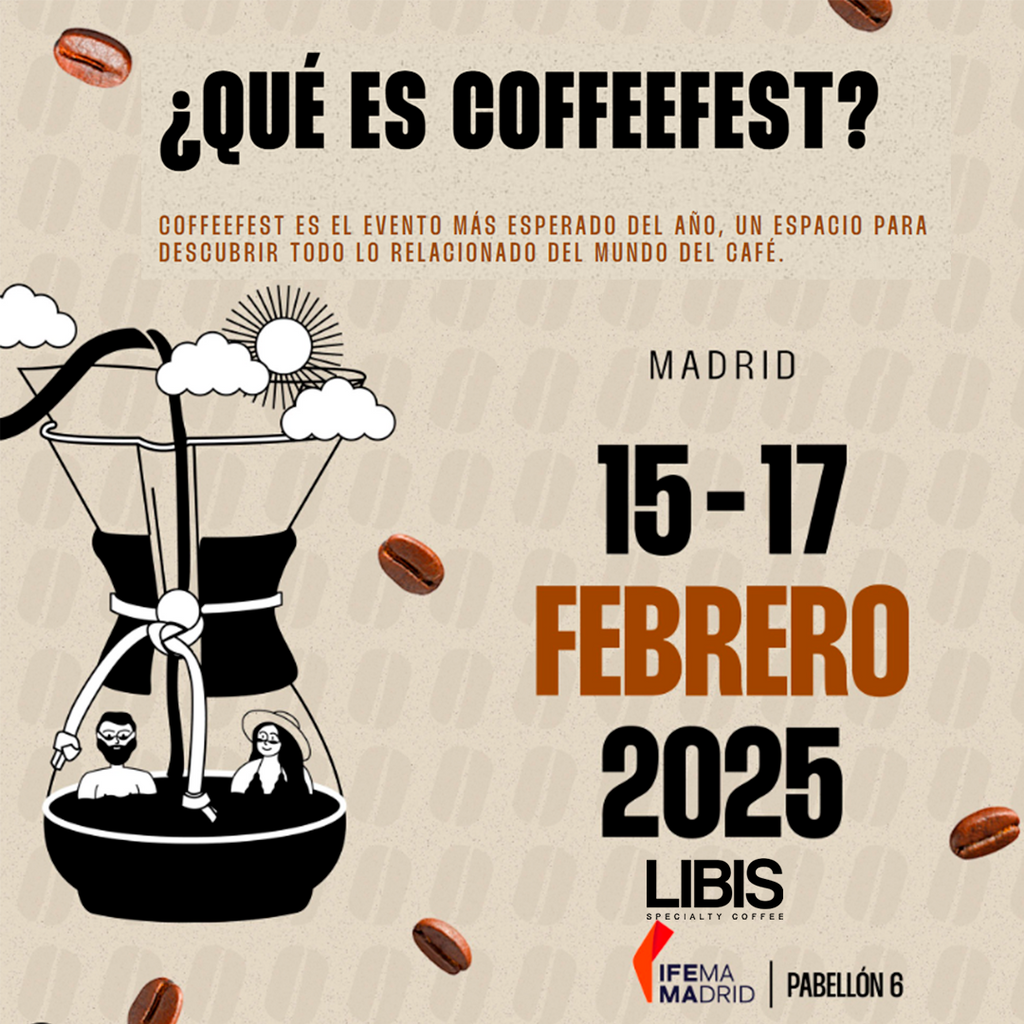 Todo Listo para el Coffee Fest 2025 en Madrid: ¡Nosotros Estaremos en Roaster Village!