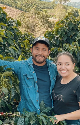 Ángela Rojas y Edison Argote